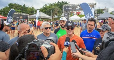 Prefeitura de Manaus anuncia ‘Maratona Aquática da Amazônia’ durante competição que reuniu mais de 260 atletas na praia da Ponta Negra